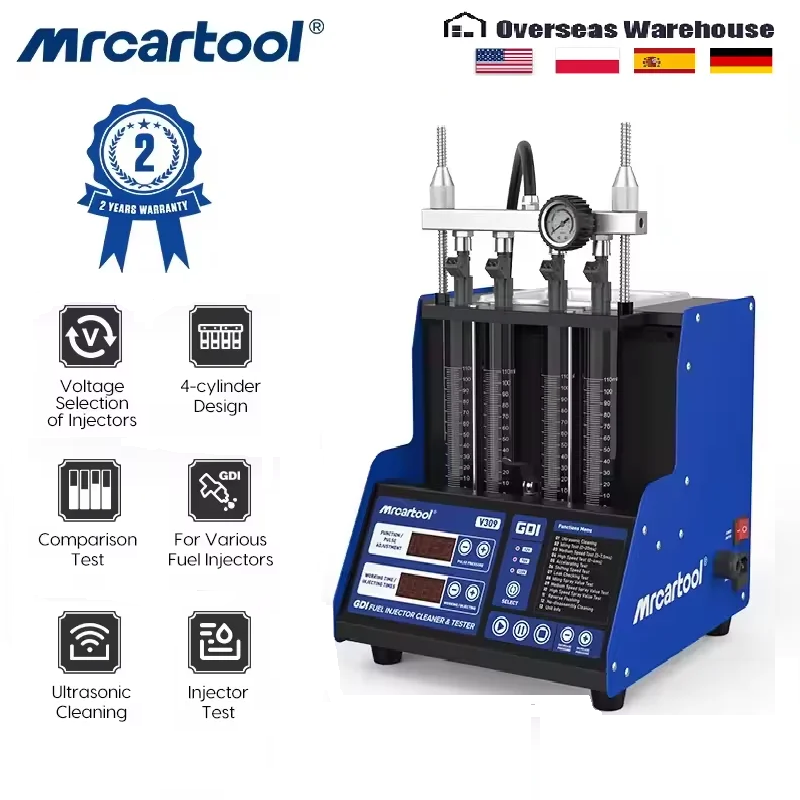 Fuel Injector Tester - MR CARTOOL GDI nettoyeur et testeur