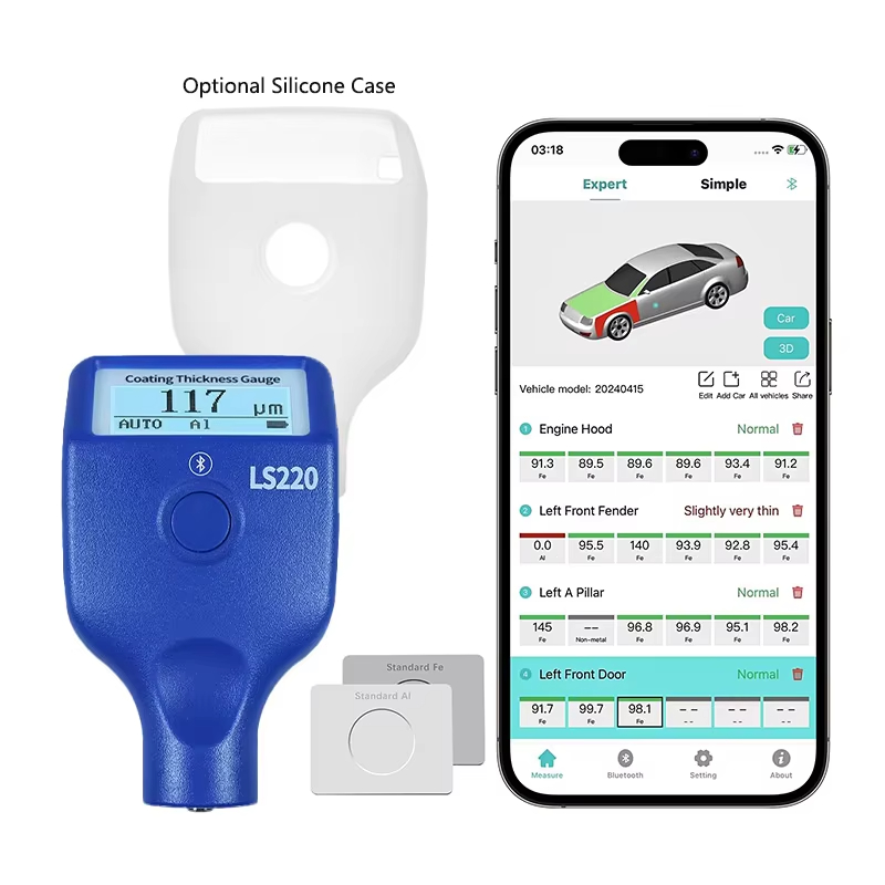 Paint Thickness Gauge - Testeur d'épaisseur de revêtement de peinture