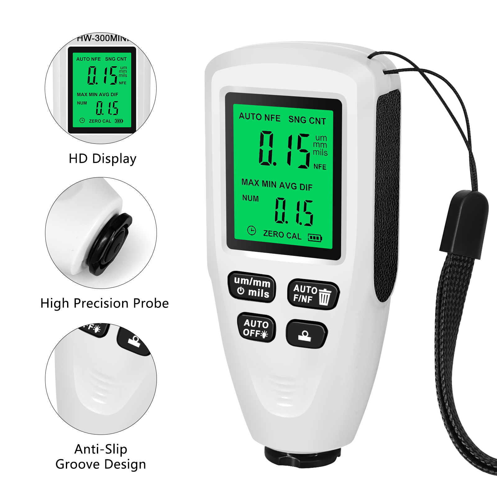 Paint Thickness Gauge - Jauge d'épaisseur de peinture Automobile, testeur