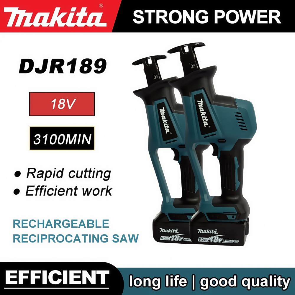 Metal Saw Reciprocating - Makita 18V 2025 nouveau électrique sans
