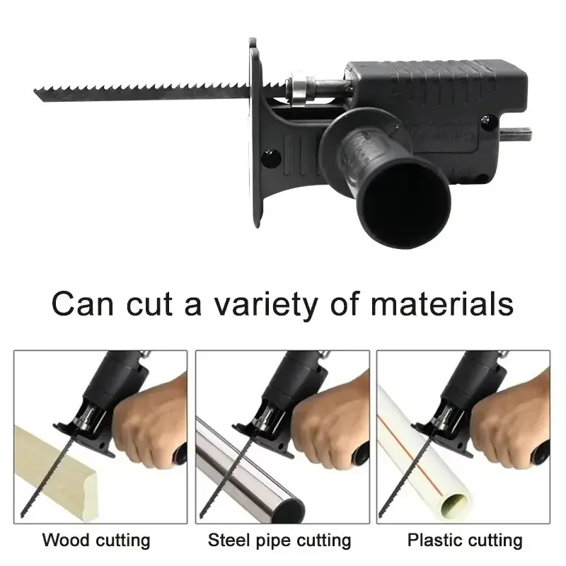 Metal Saw Reciprocating - Adaptateur de scie alternative, perceuse électrique