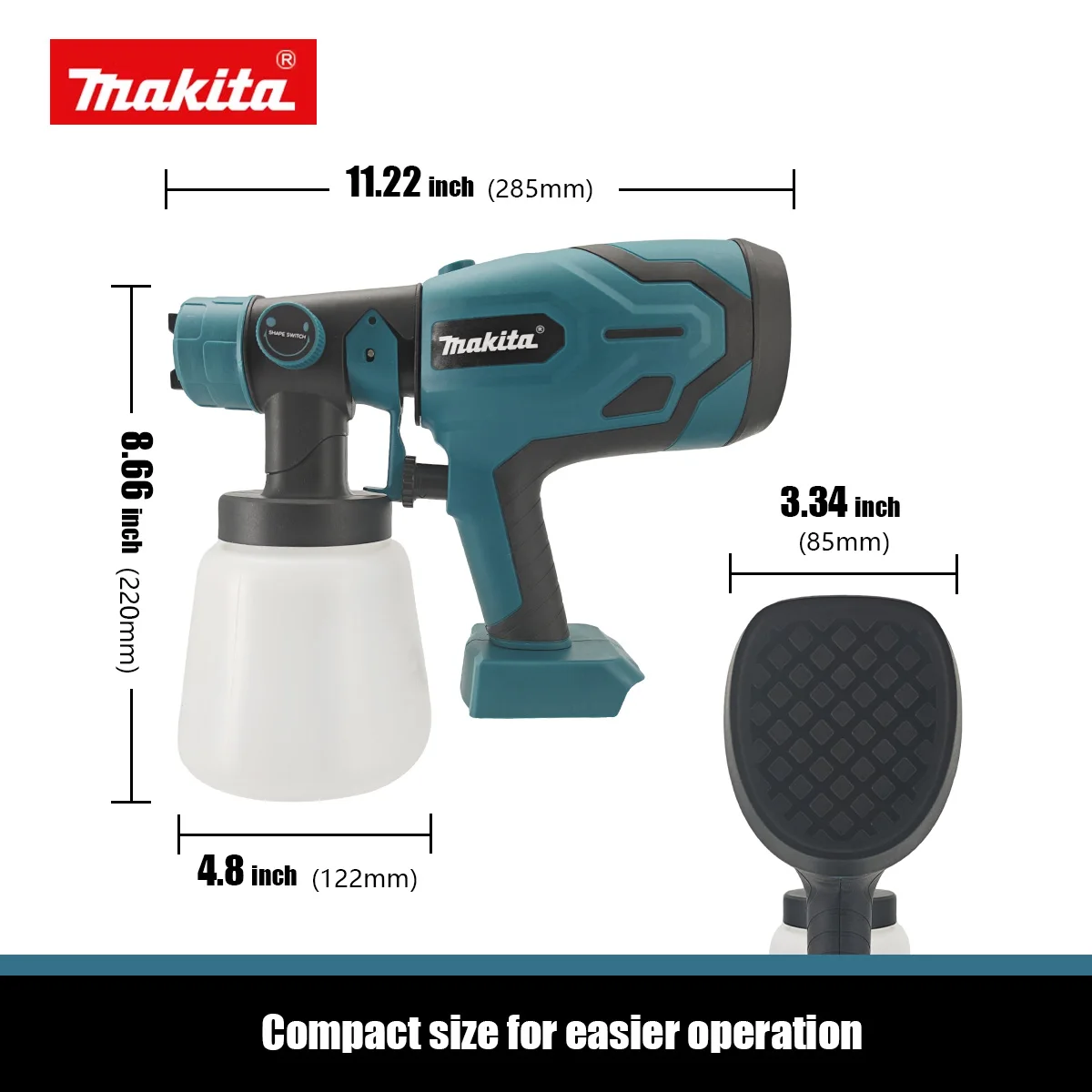 Heat Gun Paint Strip - Pistolet de pulvérisation électrique Makita 800ML,
