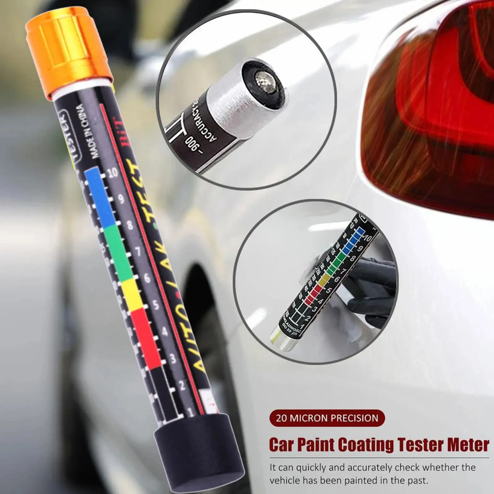 Paint Thickness Gauge - Testeur d'épaisseur de peinture automobile avec