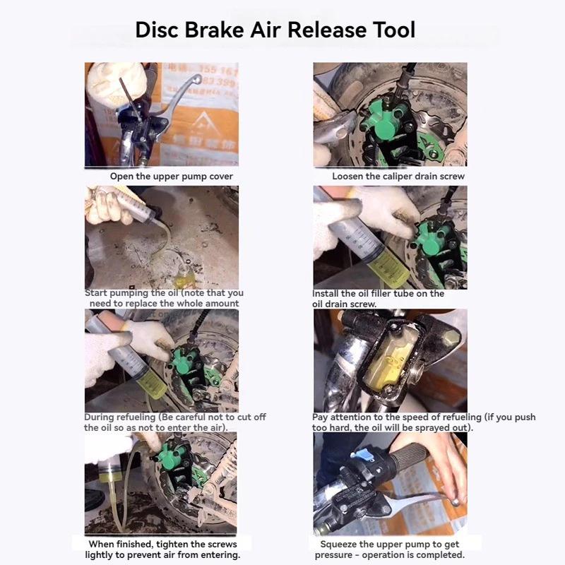 Kit portable de seringue de pu - Brake Bleeder Kit avis et prix