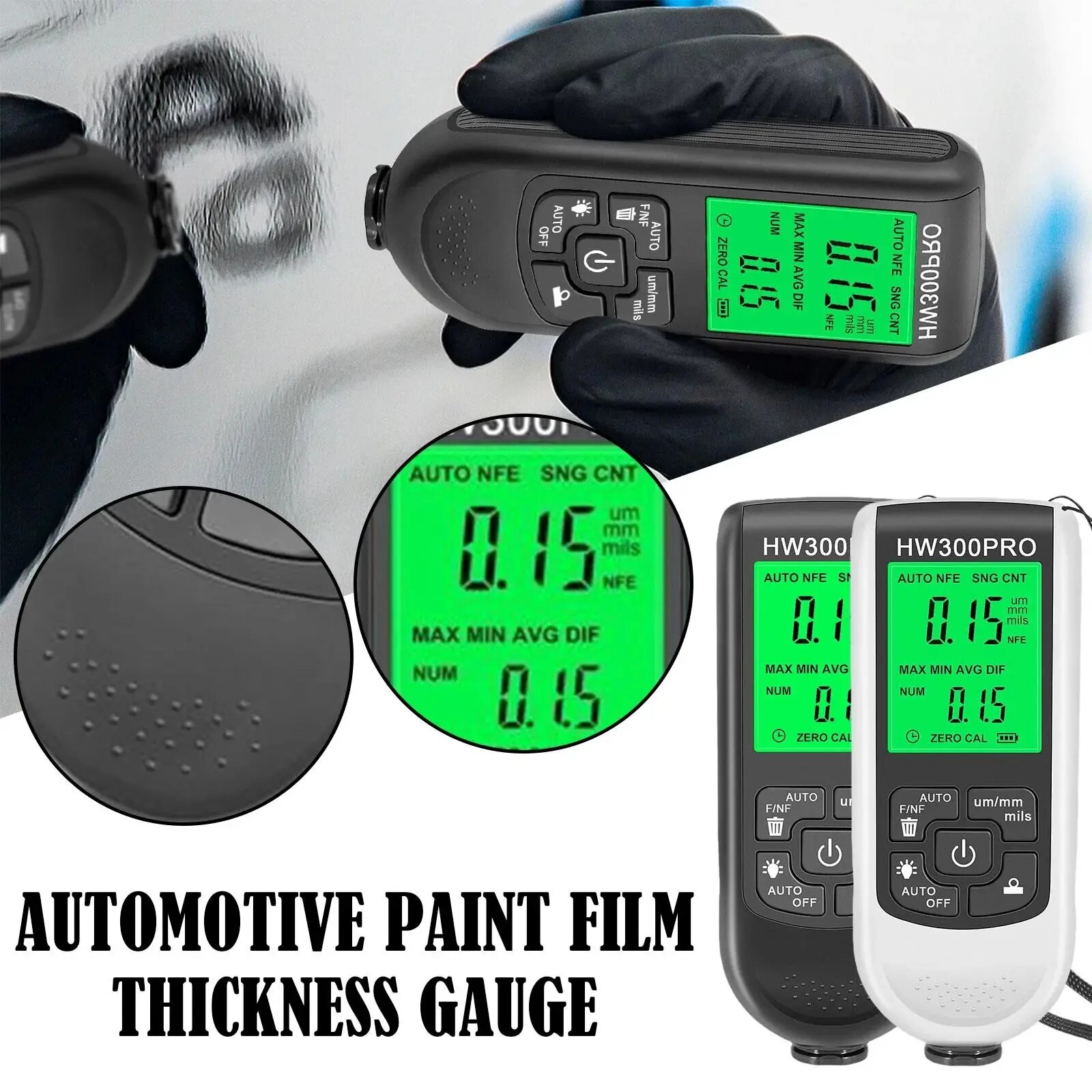 Jauge d'épaisseur automatique  - Paint Thickness Gauge avis et prix