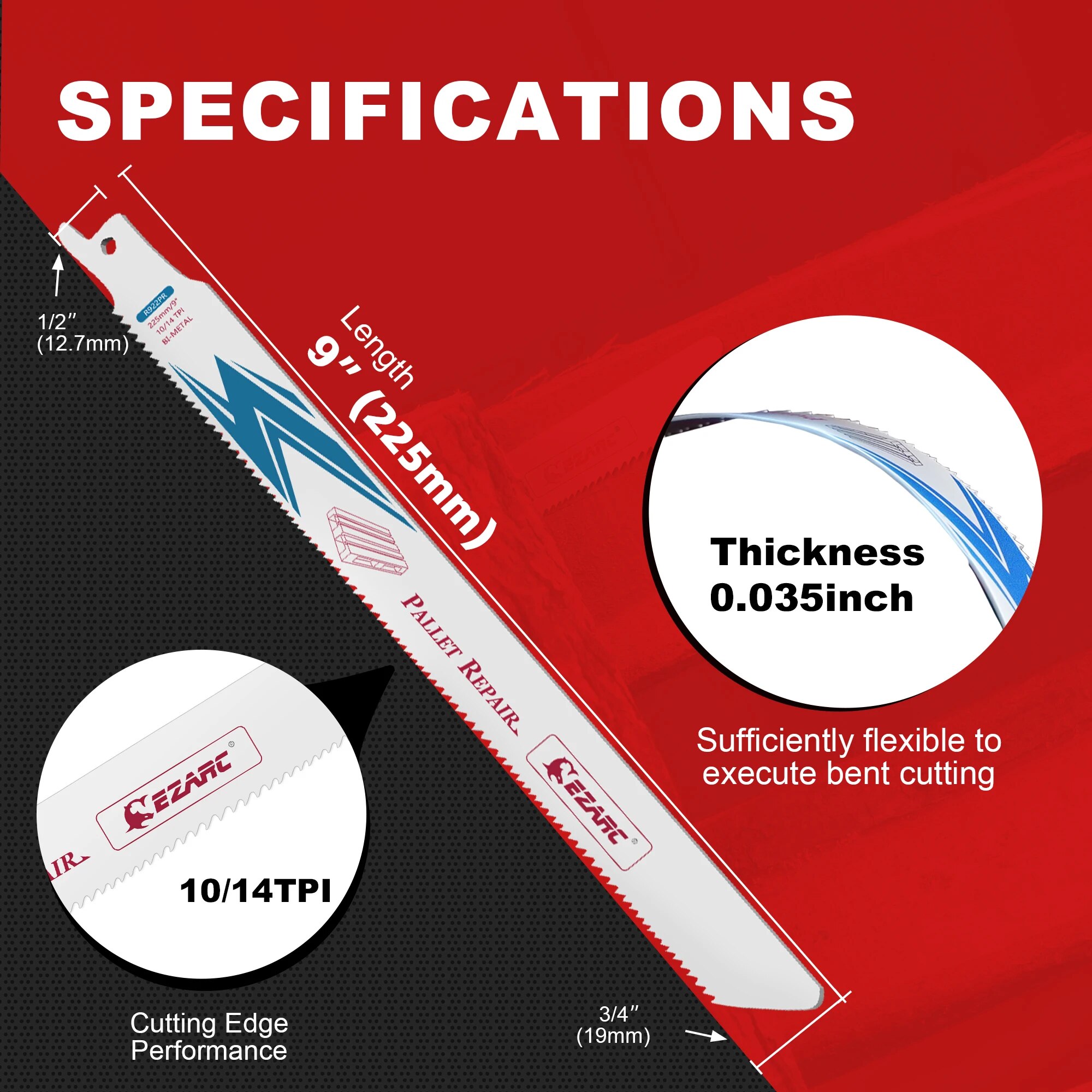 EZARC 20 lames de scie sabre d - Metal Saw Reciprocating avis et prix