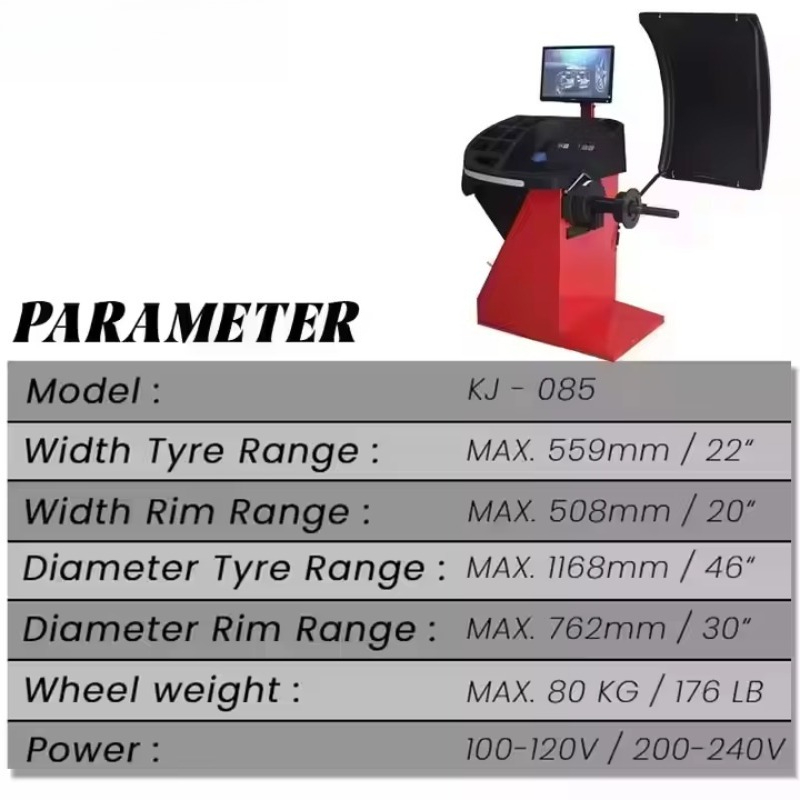 Équilibreuse de pneus de voitu - Wheel Alignment Machine avis et prix