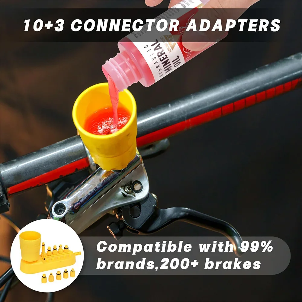 Huile minérale de frein de vél - Brake Bleeder Kit avis et prix