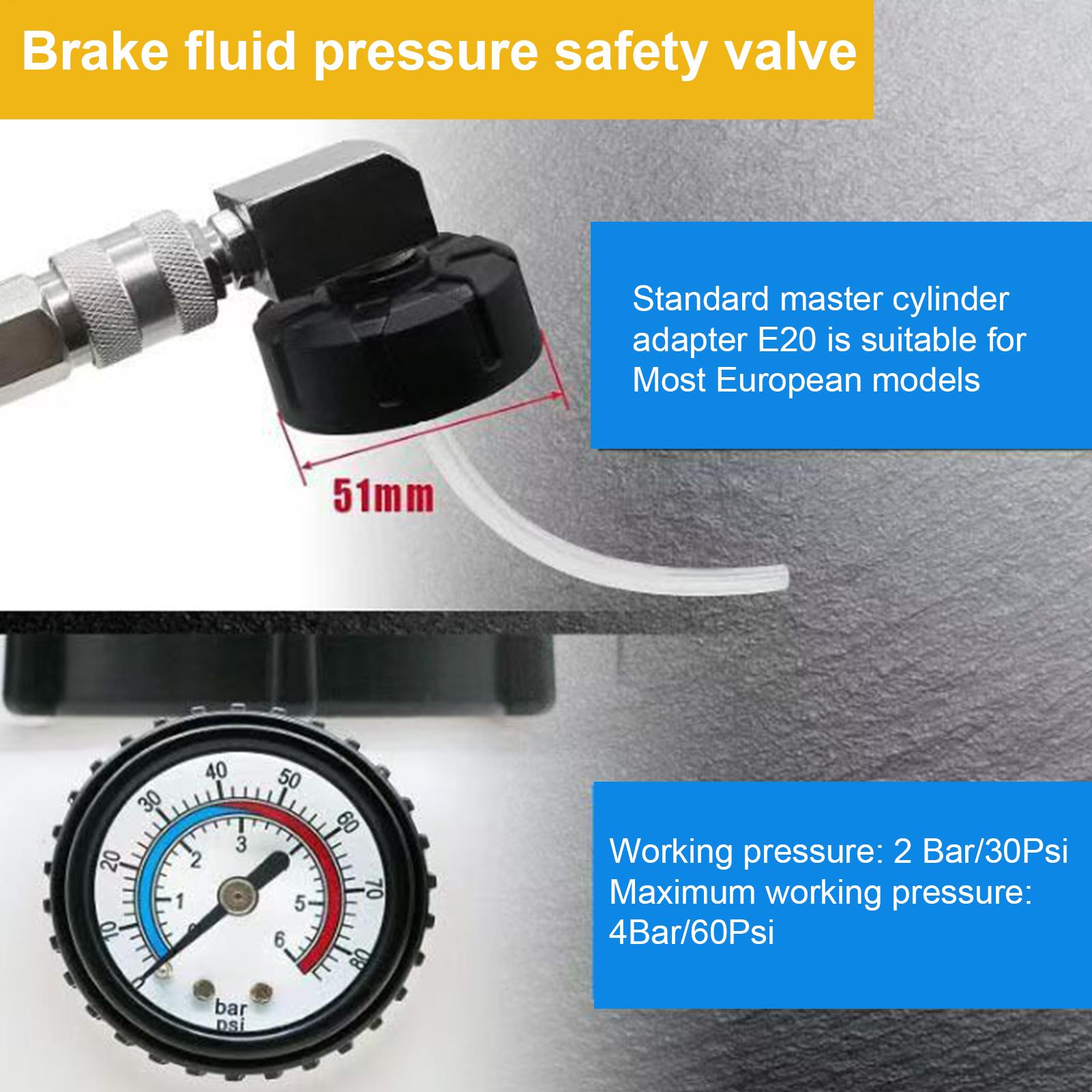 Kit de purge de liquide de fre - Brake Bleeder Kit avis et prix