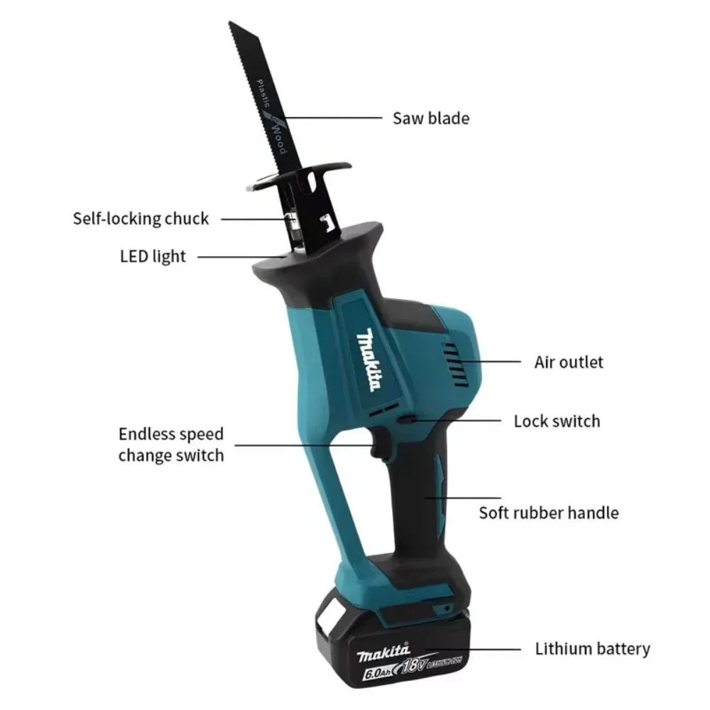 Makita 18V 2025 nouveau électr - Metal Saw Reciprocating avis et prix