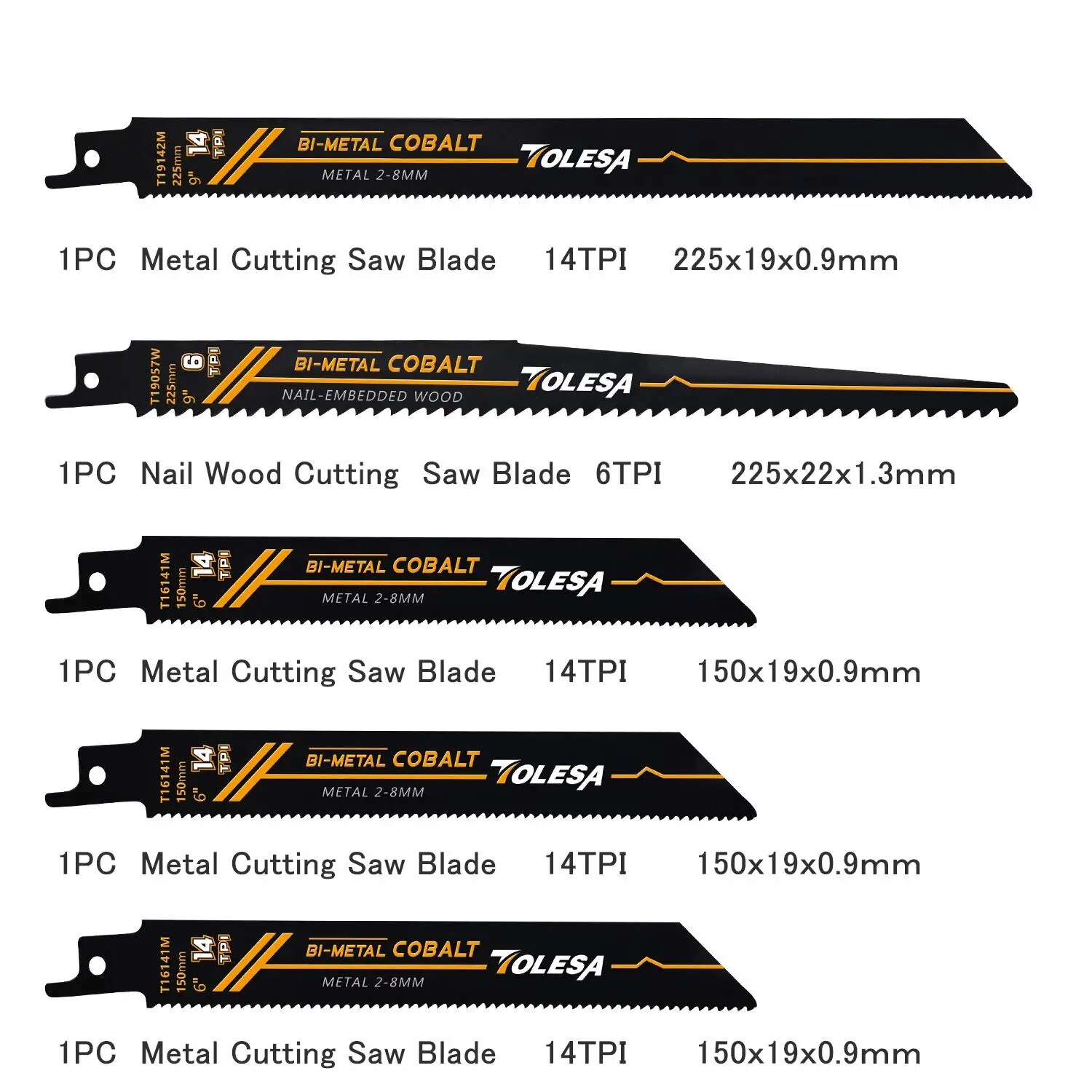 TOLESA 10 pièces lames de scie - Metal Saw Reciprocating avis et prix